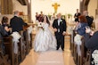 Groom With Bride Wearing Satin Ballgown Kimora By Sottero And Midgley