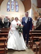 Bride Wearing Ballgown Wedding Dress Called Iona Leigh By Rebecca Ingram With Groom