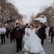 Bride In V-neck Ballgown Fatima Maggie Sottero With Groom