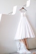 White Sparkle Wedding Dress Named Shasta By Sottero And Midgley On A Hanger