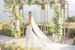 Bride Wearing Lace Fit-n-flare Wedding Dress Called Nyjah By Sottero And Midgley With A Veil