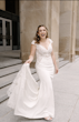 Bride Wearing Crepe Lace Wedding Dress Called Anson By Sottero And Midgley