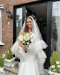 Bride wearing Saratoga by Maggie Sottero