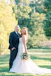 Bride Wearing Sexy Lace Wedding Dress Called Lennon By Maggie Sottero With Groom