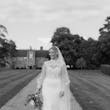 Bride wearing Yates wedding dress by Maggie Sottero