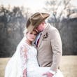 Groom With Bride In White Wedding Dress Named Johanna By Maggie Sottero