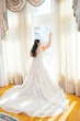 Bride Wearing Sparkly Lace Wedding Dress Called Essex By Sottero And Midgley