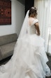 Bride Wearing White Ballgown Zulani