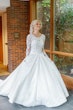 Bride Wearing Lace Princess Wedding Dress Called Norvinia By Sottero And Midgley