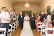 Bride Wearing Sparkly Lace Wedding Dress Called Essex By Sottero And Midgley Walking Down The Aisle