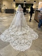 Bride In Floral A-line Britney Maggie Sottero