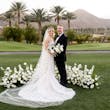 Bride Wearing Fairchild By Maggie Sottero