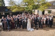 real bride in vintage style lace wedding dress with bishop sleeves called Finley by Sottero & Midgley