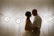 Real Bride in Keyhole Back Wedding Dress in an A-Line Silhouette Called Marlow by Sottero & Midgley 