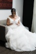 Bride Wearing White Ballgown Zulani