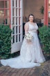 Bride Wearing Sparkly Lace Wedding Dress Called Essex By Sottero And Midgley