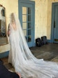 Bride Wearing Beaded Lace Wedding Dress Called Franklynn By Maggie Sottero Wearing A Veil