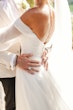 Bride Wearing Aline Wedding Dress Called Nerida By Sottero And Midgley With Groom Holding Her