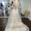 Bride Wearing Off The Shoulder Aline Vanessa By Rebecca Ingram