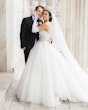 Bride Wearing Princess Ballgown Called Elton By Sottero And Midgley