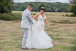 Bride In Colorful Trumpet Kenleigh Sottero Midgley With Groom