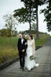 Groom With Bride Wearing Audrina By Maggie Sottero