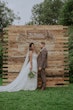 Groom With Bride Wearing Ladonna By Maggie Sottero