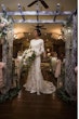 Bride Wearing Modest Lace Bridal Gown Called Tuscany Leigh By Maggie Sottero