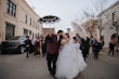 Bride In V-neck Ballgown Fatima Maggie Sottero With Groom