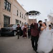 Bride In V-neck Ballgown Fatima Maggie Sottero With Groom