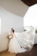 Bride Wearing White Ballgown Zulani