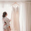 Bride With Cold Shoulder Crepe Wedding Dress Bracken Lynette By Sottero And Midgley