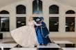 Bride Wearing Jaquard Wedding Dress Called Derrick Marie By Maggie Sottero Dancing With Her Partner