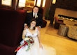 Groom With Bride Wearing Boho-Chic Ball Gown Meryl By Maggie Sottero