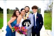 Bride In Floral A-line Laramie Sottero Midgley With Guests