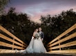 Bride Wearing Sparkly Princess Wedding Dress Called Elton By Sottero And Midgley With Groom