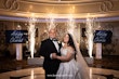 Groom With Bride Wearing Satin Ballgown Kimora By Sottero And Midgley