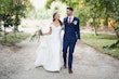 Bride Wearing Josie By Rebecca Ingram