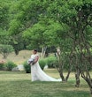 Bride In Modest A-line Courtney Leigh Rebecca Ingram