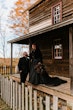 Bride Wearing Black Aline Wedding Dress Called Scarlet By Maggie Sottero With Groom