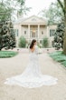 Bride In Lace Floral Wedding Dress Called Cruz By Sottero And Midgley