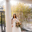 Bride In Sheer Organza Sweetheart Neckline Kierna Sottero Midgley
