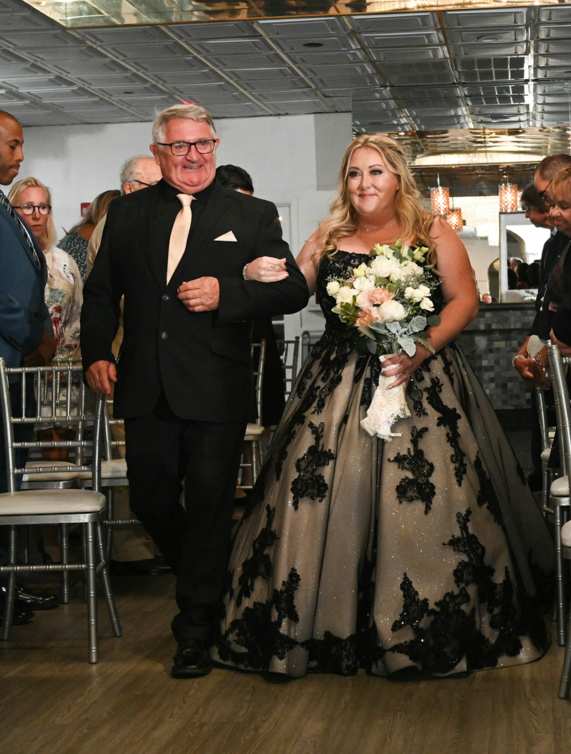 Bride Wearing Norvinia By Sottero And Midgley