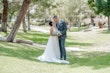 Groom With Bride Wearing Relaxed Boho A-Line Wedding Dress Charlene By Maggie Sottero