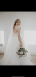 Bride Wearing Floral Princess Wedding Dress Orlanda By Maggie Sottero