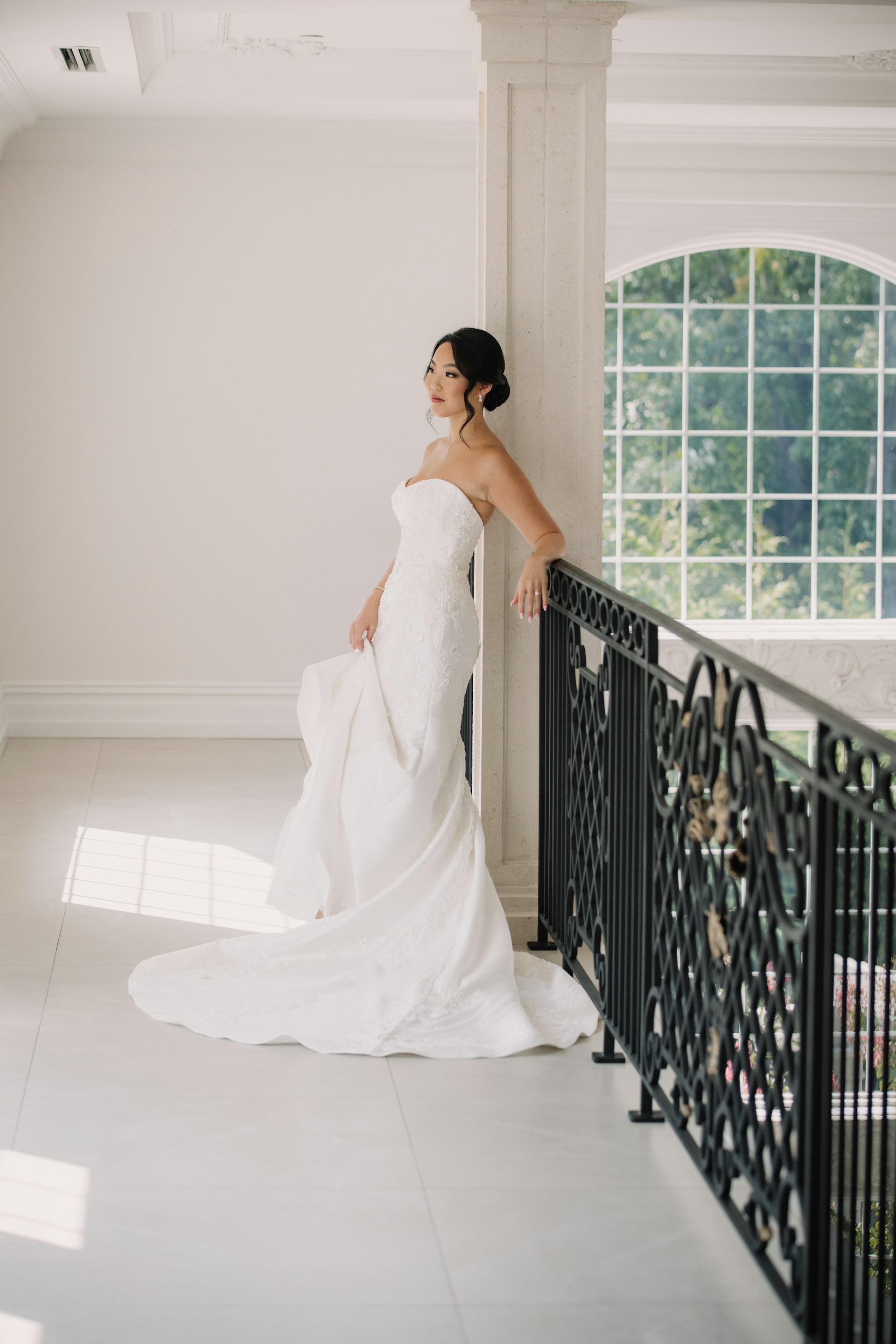 Bride wearing Barcelona by Sottero and Midgley