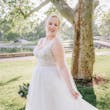 Bride In Sequin V-Neck Verina Sottero and Midgley