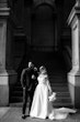 Bride Wearing Modern Ballgown Wedding Dress Called Aspen By Sottero And Midgley With Groom