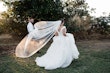 Bride Wearing White Ballgown Zulani