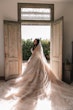 Bride Wearing Princess Wedding Dress Called Norvinia By Sottero And Midgley With A Veil